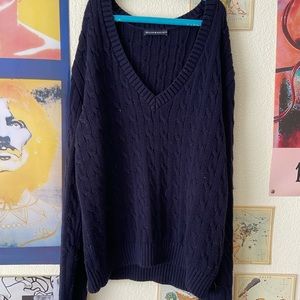 Brandy Melville cable knit sweater